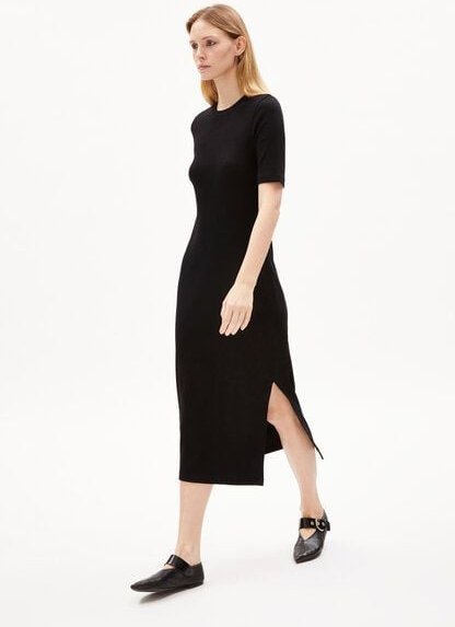 ARMEDANGELS SEHAARAA Damen Ripp-Jerseykleid aus Bio-Baumwoll Mix