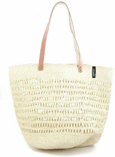 KIONDO Tasche - Open Weave - Sisal Umhängetasche - Mifuko