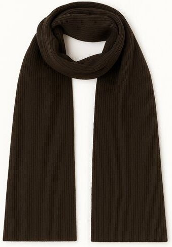 Kopyto KARIBU– Plüschiger Merinoschal im Rippenstrick aus 100 % RWS-Merinowolle