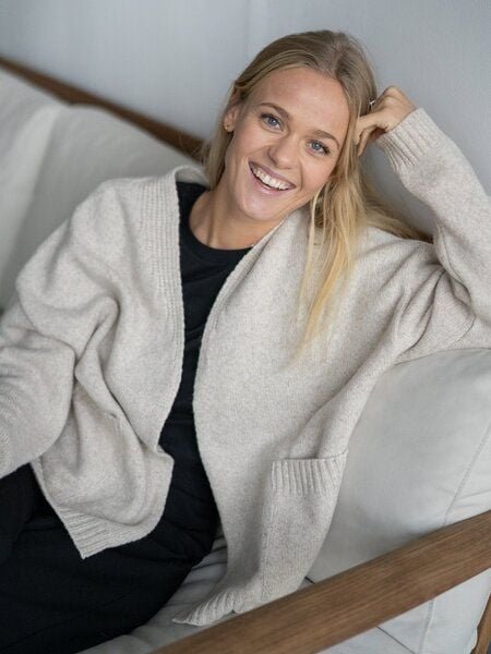 FUXBAU Oversize Cardigan