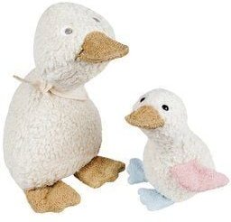 Efie Set Spiel & Kuschel Ente groß + Entchen klein