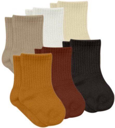 Thumbnail - bistyle Socken 6er-Pack für Babys Babysocken Jungen Mädchen Kurzsocken gerippt