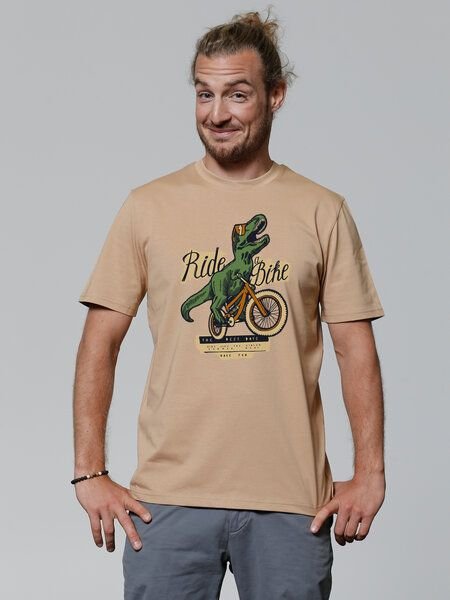 watapparel T-Shirt Unisex T-Rex Fahrrad