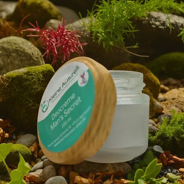 Kleine Auszeit Manufaktur Deocreme Man`s Secret - vegan, palmölfrei und plastikfrei