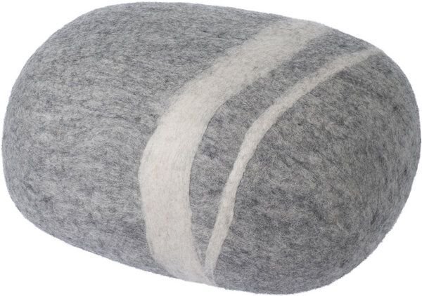 myfelt Filz Kieselstein (Pouf), 100% Schurwolle