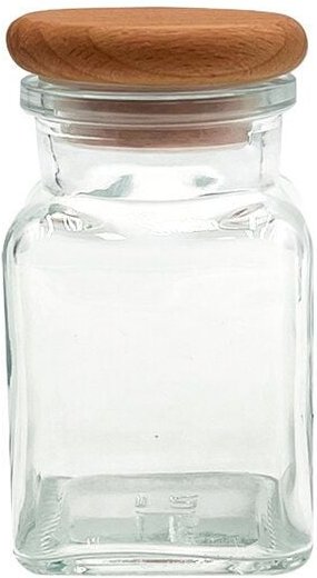 Thumbnail - mikken Gewürzgläser 8er Set 150 ml eckig - aus Glas mit 24 Gewürzetiketten