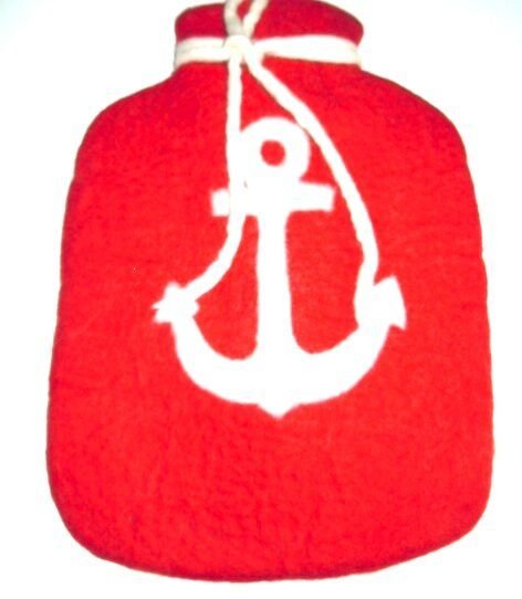 short'n'pietz Wärmflaschenbezug handgefilzt