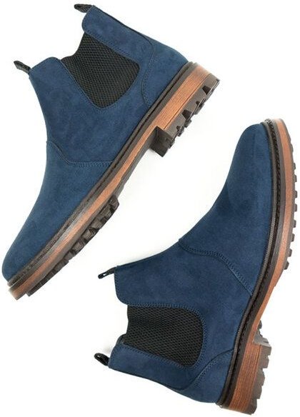 Will's Vegan Shop Continental Chelsea-Stiefel Veganes Wildleder Herren