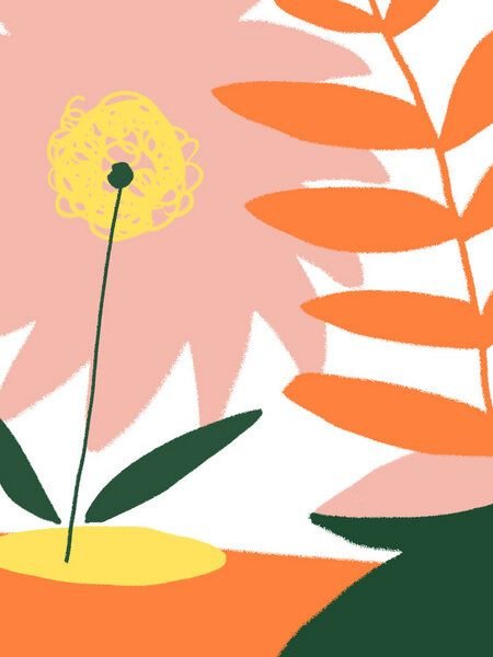 Photocircle Poster / Leinwandbild - Summer Blossom