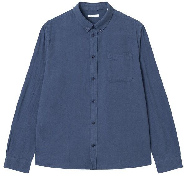 Thumbnail - KnowledgeCotton Apparel Flanell-Hemd Regular Fit