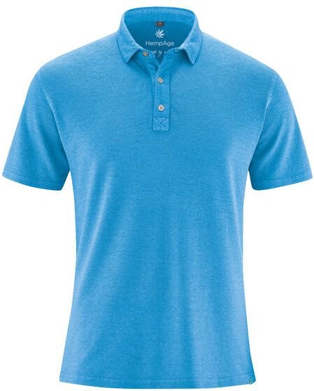 HempAge Herren Poloshirt Hanf/Bio-Baumwolle