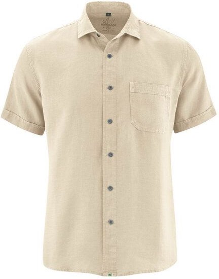 Thumbnail - HempAge 100% Hanf Kurzarmhemd Herren