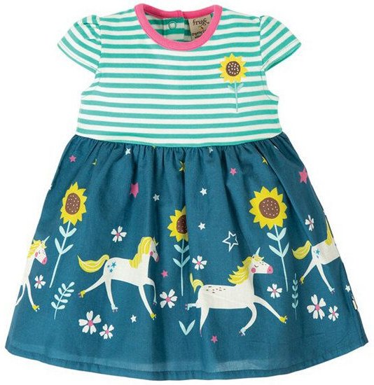 Frugi Kleid Einhorn Demelza