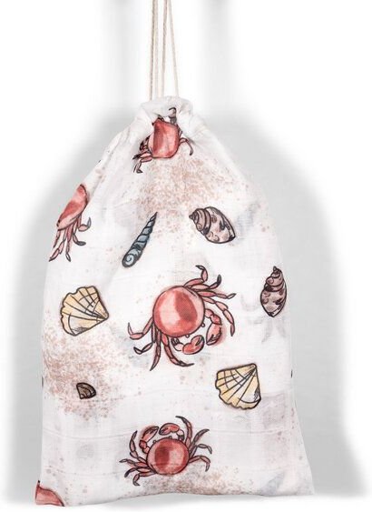 Hutch&Putch Mulltuch Bio Baumwolle • Sealife