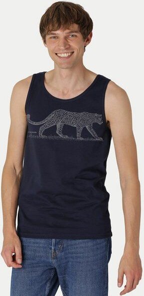 Peaces.bio - handbedruckte Biomode Bio-Herren-Tank Top Leopard