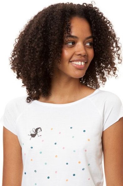 FellHerz Damen T-Shirt Konfettimädchen Bio Fair