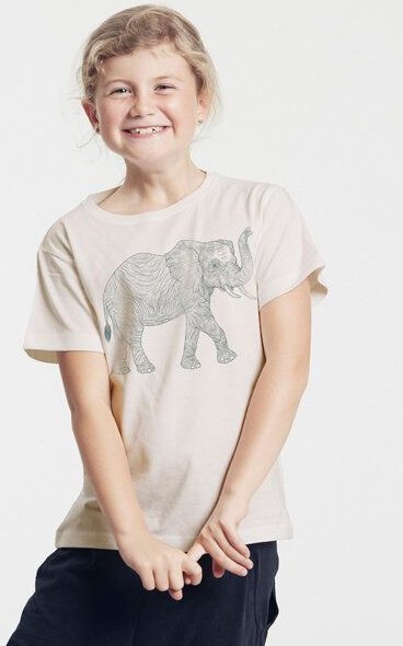 Peaces.bio - handbedruckte Biomode Bio-Kinder T-Shirt "Babyelefant"
