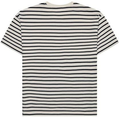 Thumbnail - KnowledgeCotton Apparel Lockeres gestreiftes T-Shirt aus Bio-Baumwolle