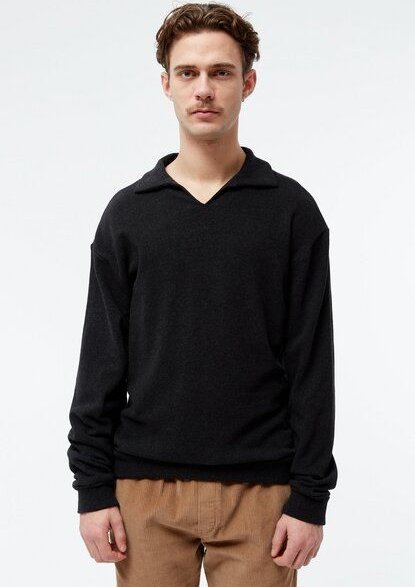 Givn Berlin Sweater GBBELA aus recycelter Baumwolle mit Kragen