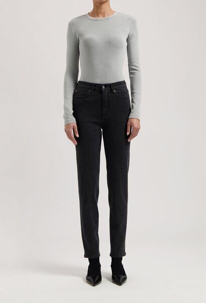 MUD Jeans Mams High Tapered - Stone Black