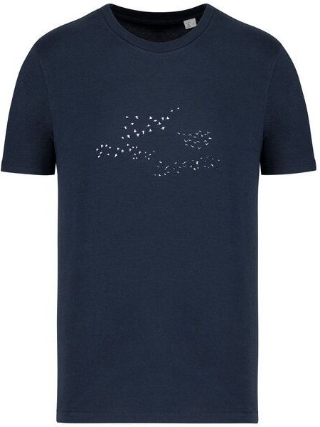 Greenspired Basic Bio T-Shirt Skybirds Nr. 4 ( 155g/m²) XXS - 5 XL