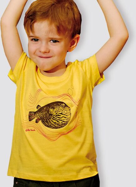 little kiwi Kinder T-Shirt, "Kugelfisch"