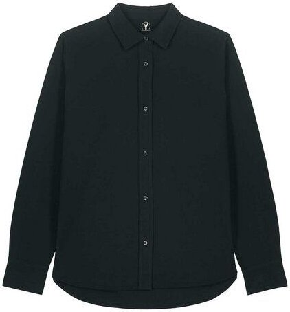 YTWOO Damen-Oxford-Hemd aus Bio-Baumwolle