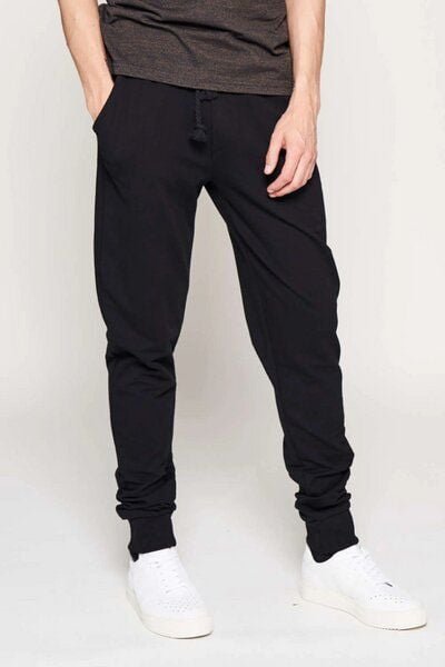 LUMEN organic Jogginghose SLIMFIT schwarz