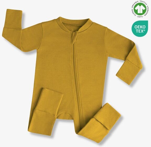 Elsara Mitwachsender Babystrampler Bio-Baumwolle 100% GOTS