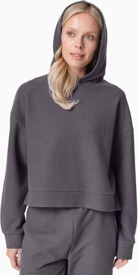 ORGANICATION HANNA | Waffel Hoodie aus Bio-Baumwolle und recyceltem Polyester