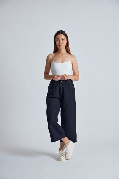 Flax and Loom Leinen Culotte Betty