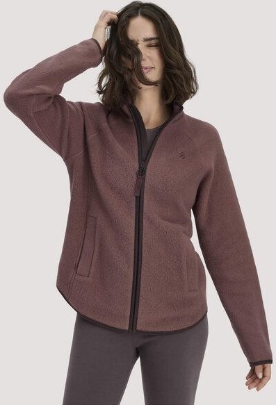 hessnatur Fleece Jacke Relaxed ACTIVE LIGHT aus Bio-Baumwolle