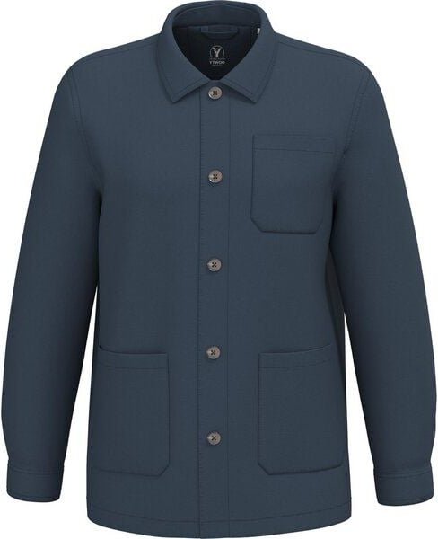 YTWOO Basic Herren-Workerjacke aus nachhaltiger Baumwolle