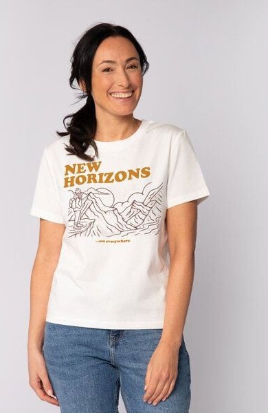 watapparel T-Shirt Frauen New horizons are everywhere