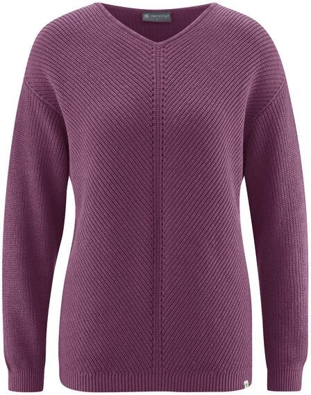 HempAge Zeitloser Pullover Hanf/Biobaumwolle