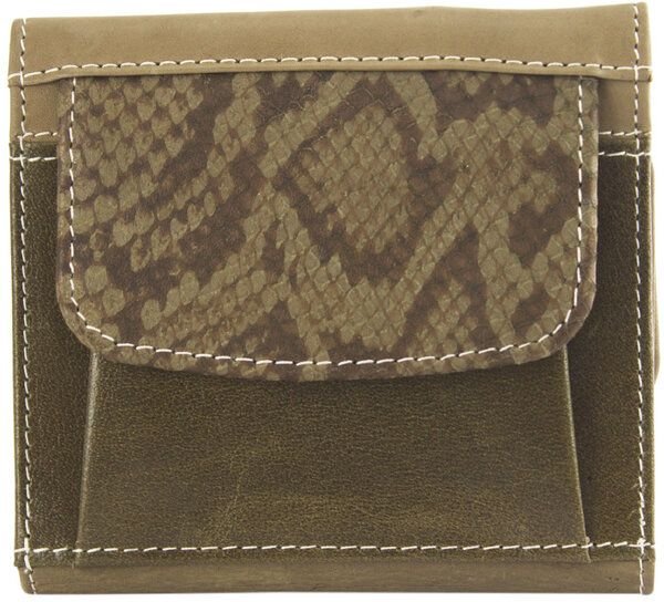 Sunsa Leder Geldbörse Damen Portemonnaie Brieftasche klein Geldbeutel