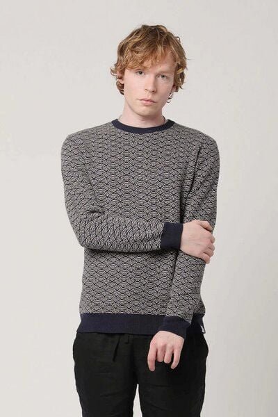 Thumbnail - Komodo GOTS Strickpullover aus Bio-Baumwolle Modell: Hakku