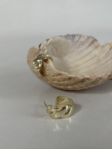 noemvri fashion label braid Creolen