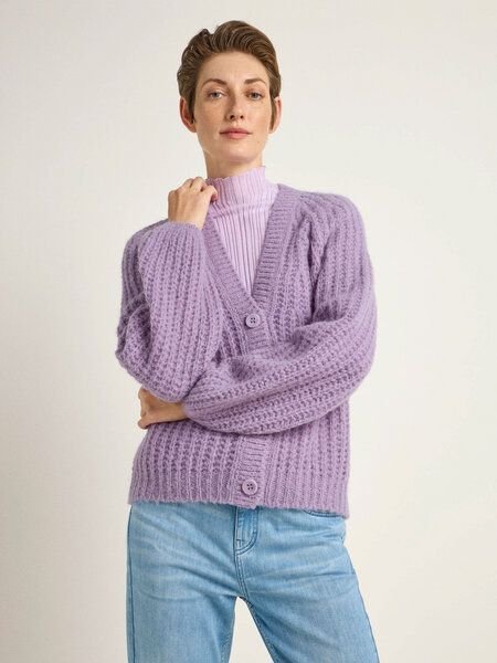 LANIUS Strickjacke aus Alpakawolle