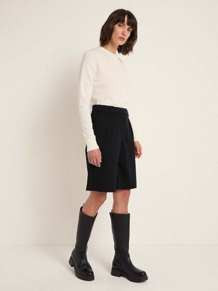 LANIUS Bermuda aus Bio-Baumwolle und reiner Schurwolle