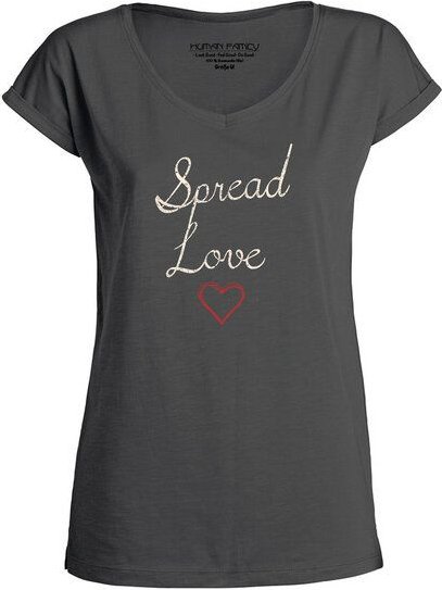 Human Family Damen T--Shirt "Imagine Spread Love"