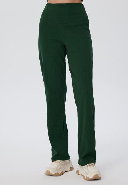 Leela Cotton Damen Ripp Hose 100% Bio Baumwolle Loungepants Strickhose 4071