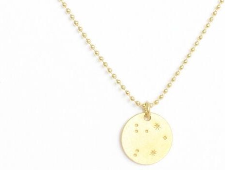 renna deluxe Sternzeichen Kette Gold