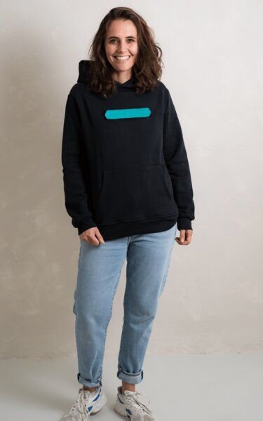 Damen Hoodie 100% Bio-Baumwolle cozy Relaxed fit inkl. einem tauschbaren Label I FÈY