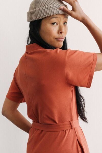 Thumbnail - TWOTHIRDS Kleid Vegan "Drangey" aus 100% Bio Baumwolle