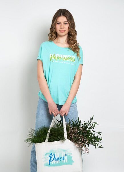 SPARKLES OF LIGHT Boxy Shirt | HAPPINESS