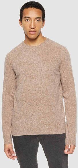 KnowledgeCotton Apparel Strickpullover - FIELD o-neck knit - aus Bio-Lammwolle