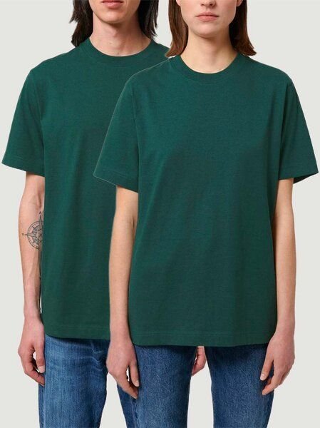 YTWOO Sehr dickes Unisex T-Shirt | 240 g/qm | Top Premium Bio-Baumwolle