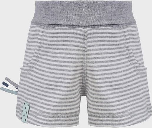 Gestreifte Baby-Shorts 'OrganicEra' aus Bio-Baumwolle