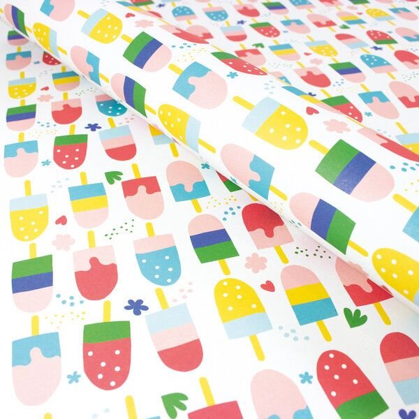 Bow & Hummingbird Geschenkpapier Ice Cream